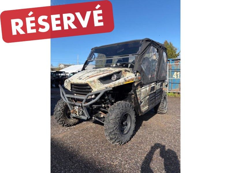 2014 Kawasaki TERYX 4 EPS AVEC CHENILLE TATOU