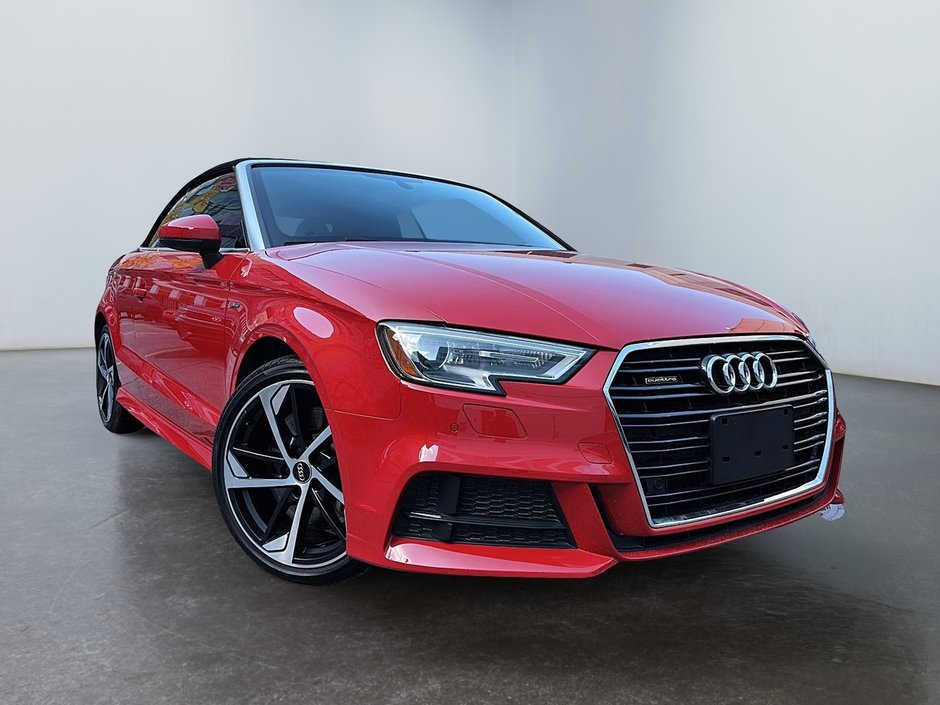 2019 Audi A3 CABRIOLET CONVERTIBLE+QUATTRO+PROGRESSIV+NO-ACCIDENT-0