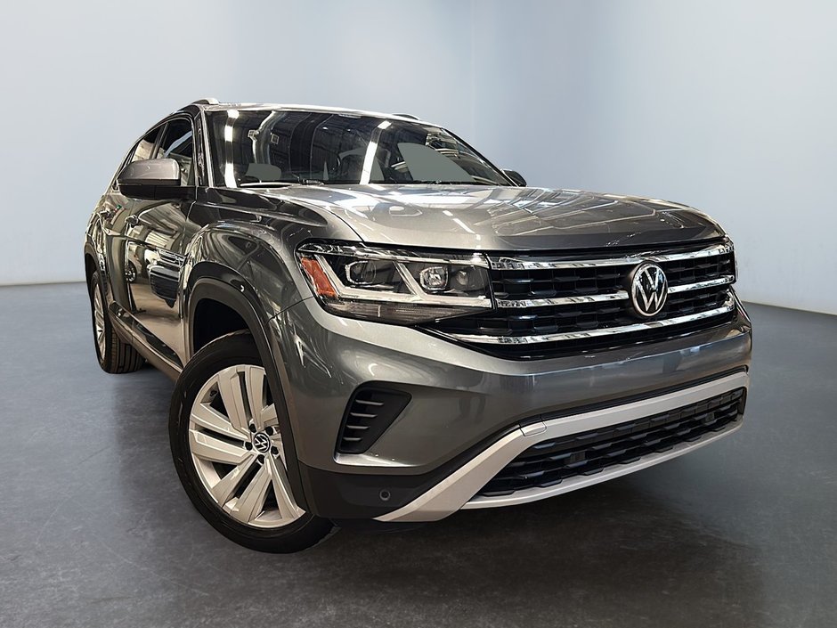 2021 Volkswagen Atlas Cross Sport HIGHLINE+CUIR+NO-ACCIDENT+TOIT-OUVRANT+A-VENIR-0