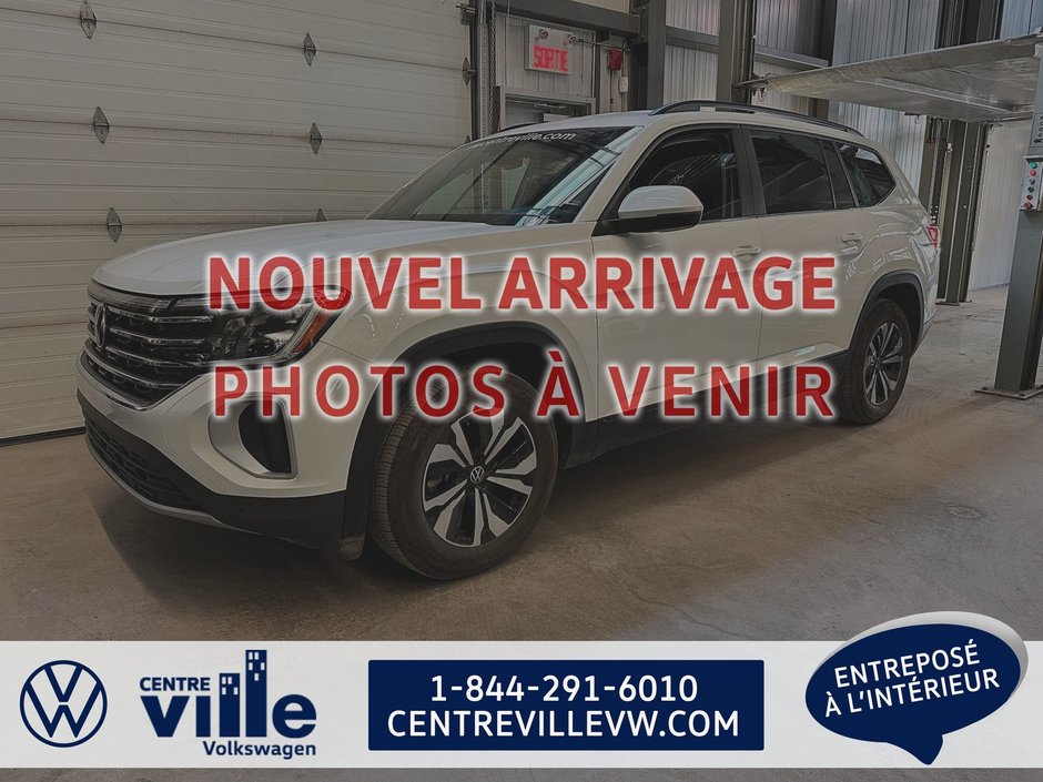 2024 Volkswagen Atlas COMFORTLINE+SIMILICUIR+CARPLAY+NO-ACCIDENT-0