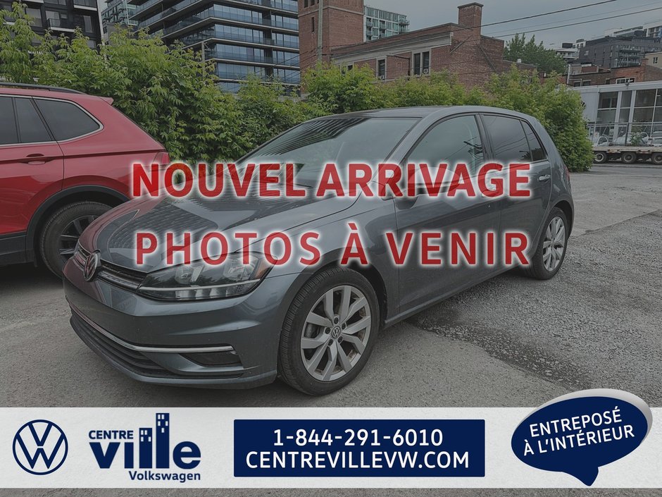 2021 Volkswagen Golf HIGHLINE+SIMILICUIR+TOIT-OUVRANT+NO-ACCIDENT-0