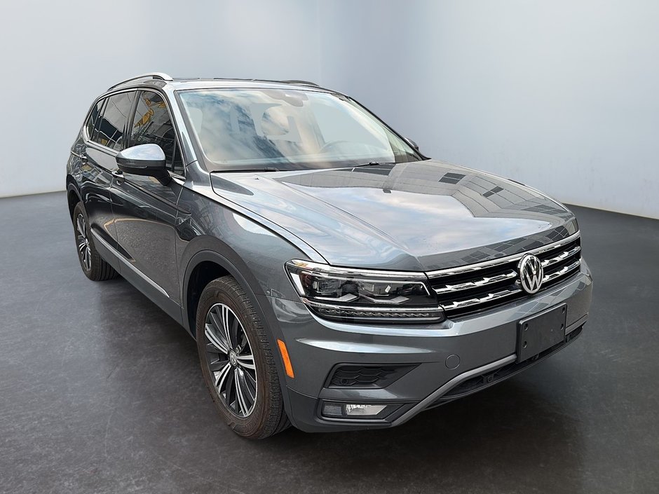 Volkswagen Tiguan HIGHLINE+SUNROOF+LEATHER+CARFAX-CLEAN 2021-4