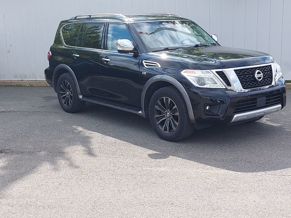 2017 Nissan ARMADA PLATINUM EDITION | Leather | HtdSeats | Roof | Cam