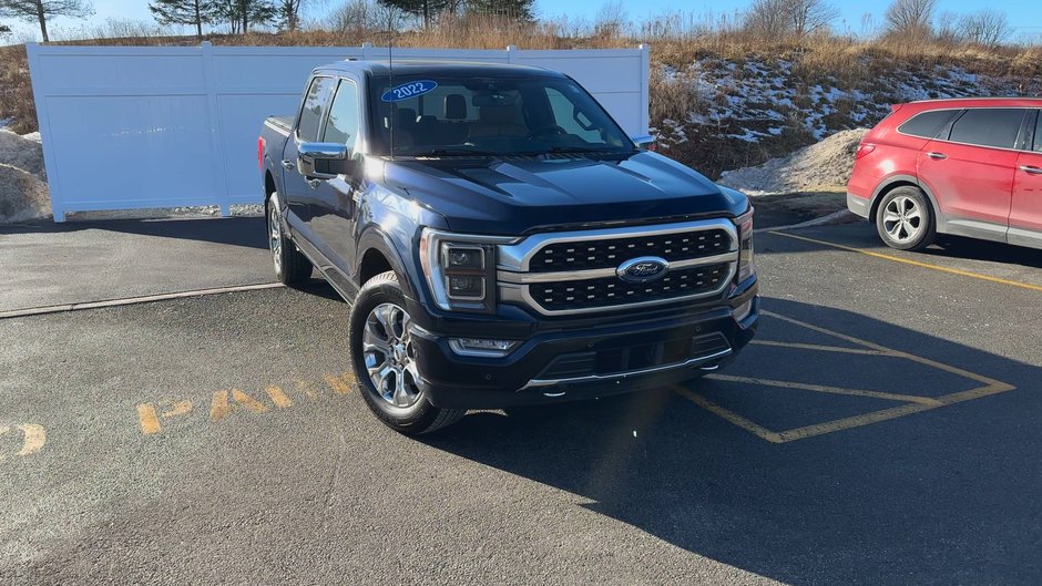 2022 Ford F-150 Platinum | Roof | Lthr | Cam | Warranty to 2027 in Saint John, New Brunswick