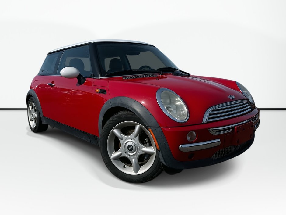 2002 MINI Cooper Hardtop Lthr | HtdSeats | CDPlayer | PwrWndws | Keyless in Saint John, New Brunswick