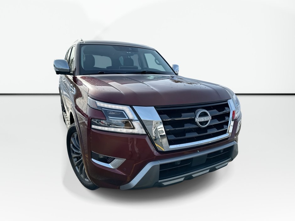 Nissan Armada Platinum | Lthr | Roof | Cam | Warranty to 2028 2023 à Saint John, Nouveau-Brunswick