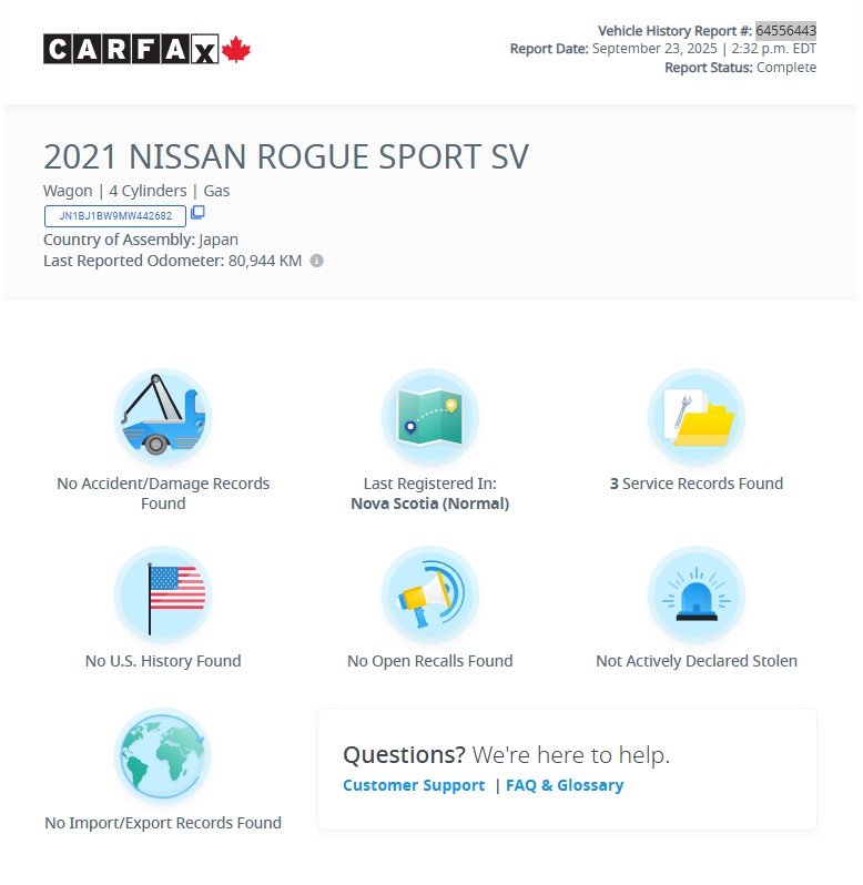 2021 Nissan Qashqai SV | Cam | USB | HtdWheel | Bluetooth