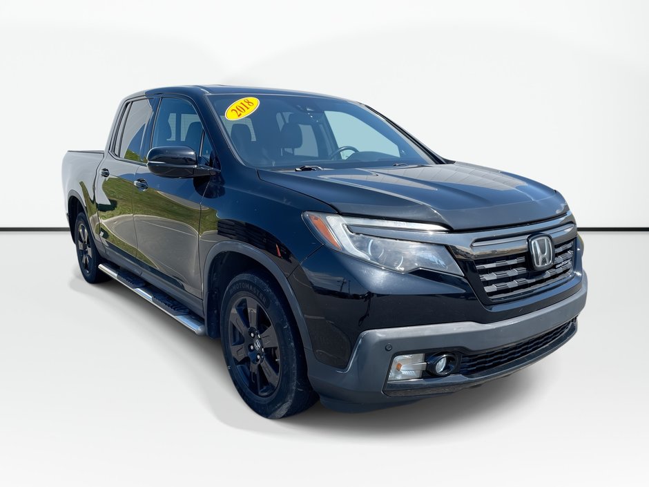 Honda RIDGELINE BLACK EDITION | Leather | Heated | USB 2018 à Saint John, Nouveau-Brunswick