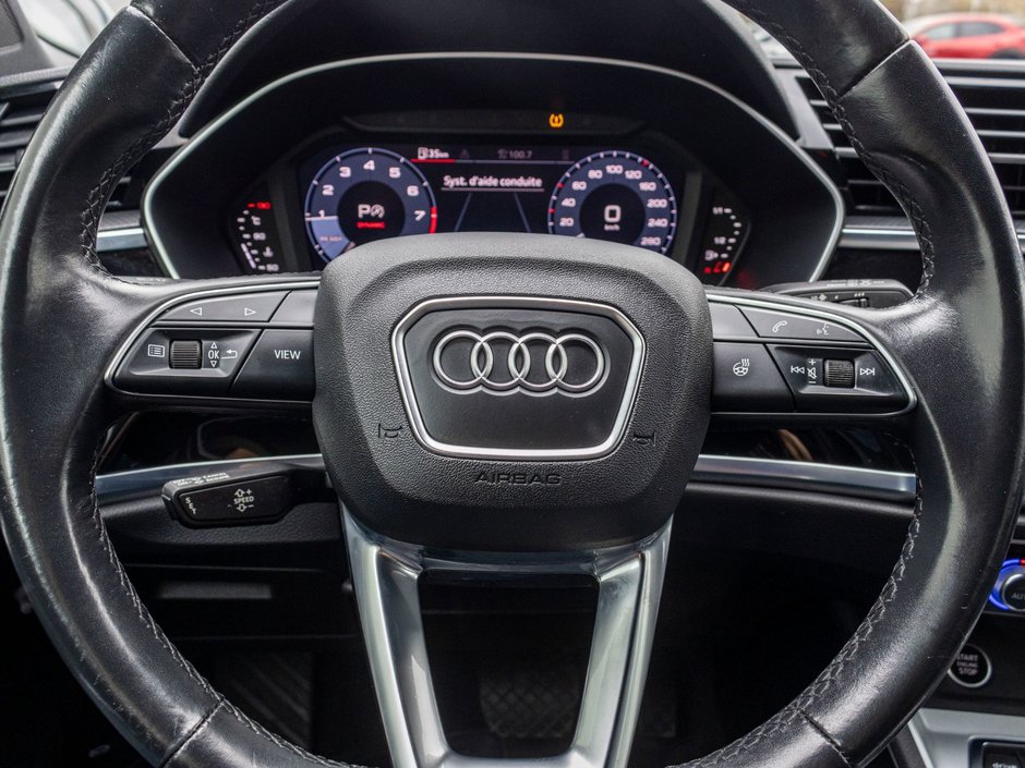 2021 Audi Q3 KOMFORT 45 AWD CUIR TOIT NO CARFAX CLAIM