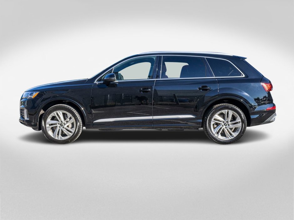 Audi Q7 KOMFORT45 AWD CUIR TOIT PANO NOIR 2021 BAS KILO 4CYL