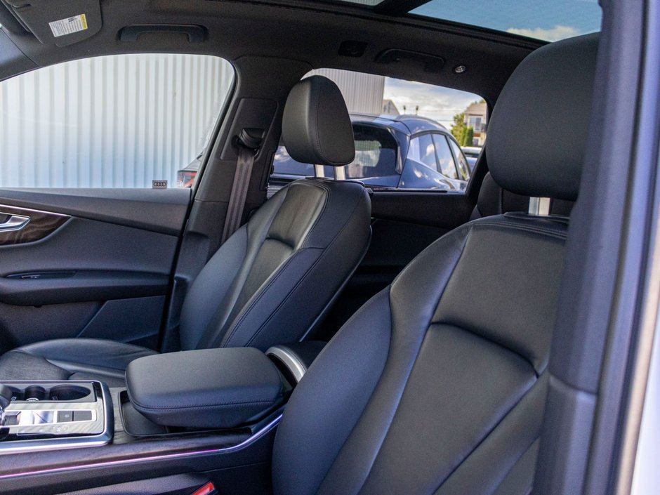 Audi Q7 KOMFORT 55 S-LINE BLANC 2022 PAS DE RECLAMATION AU CARFX