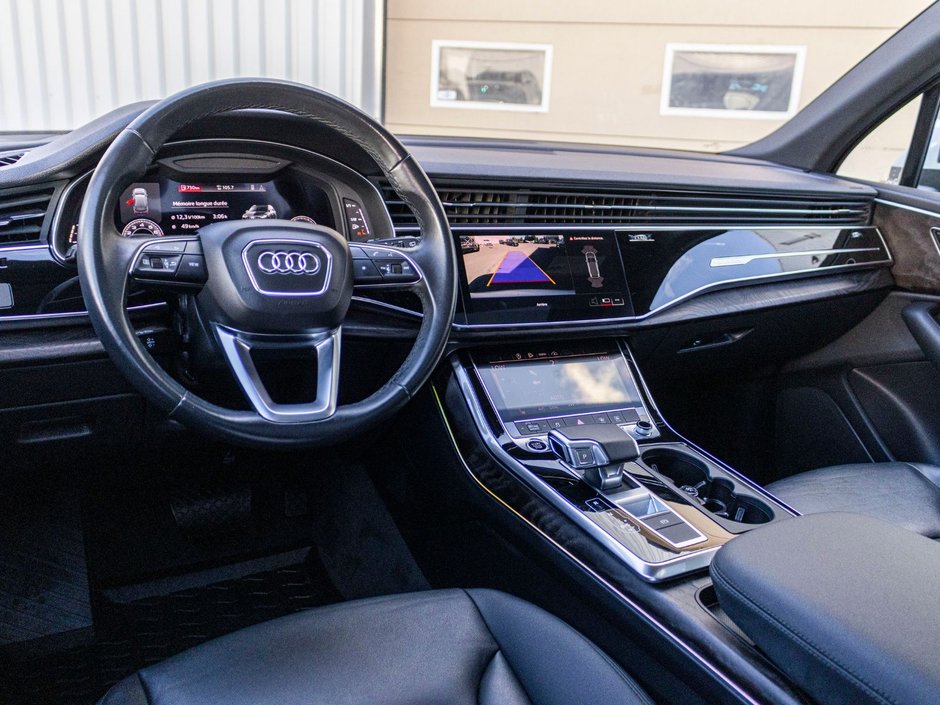 Audi Q7 KOMFORT 55 S-LINE BLANC 2022 PAS DE RECLAMATION AU CARFX