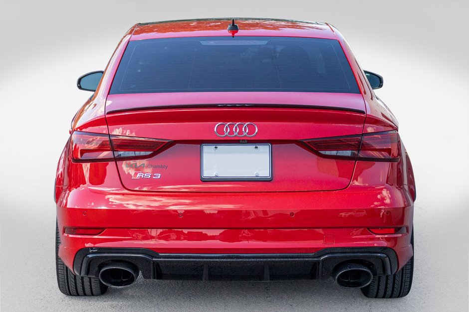 Audi RS 3 Sedan 2.5T AWD CUIR TOIT NAV RARE 2019 PAS DE RECLAMATION AU CARFAX