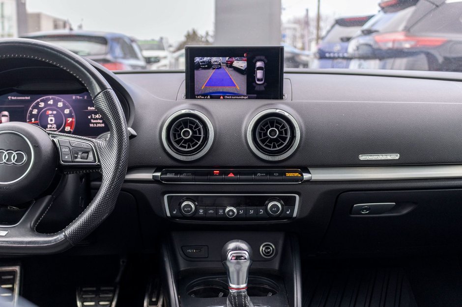 2019 Audi S3 Sedan TECHNIK AWD CUIR TOIT VIRTUAL COKPITT NO CARFAX CLAIM