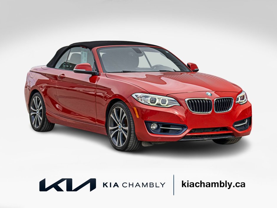2015 BMW 2 Series 228i XDRIVE CONVERTIBLE AUTOM NO CARFAX CLAIM