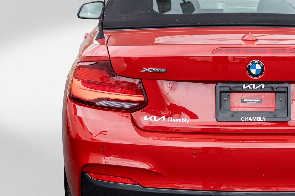 BMW 2 Series 230i xDrive MPACK ROUGE CUIR NAV 2021 BAS KILO PAS DE RECLAMATION AU CARFAX
