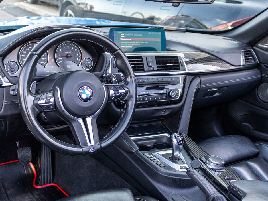 BMW M4 BABY BLUE AUTOM CONVERTIBLE BAS KILO 2018 PAS DE RECLAMATION AU CARFAX
