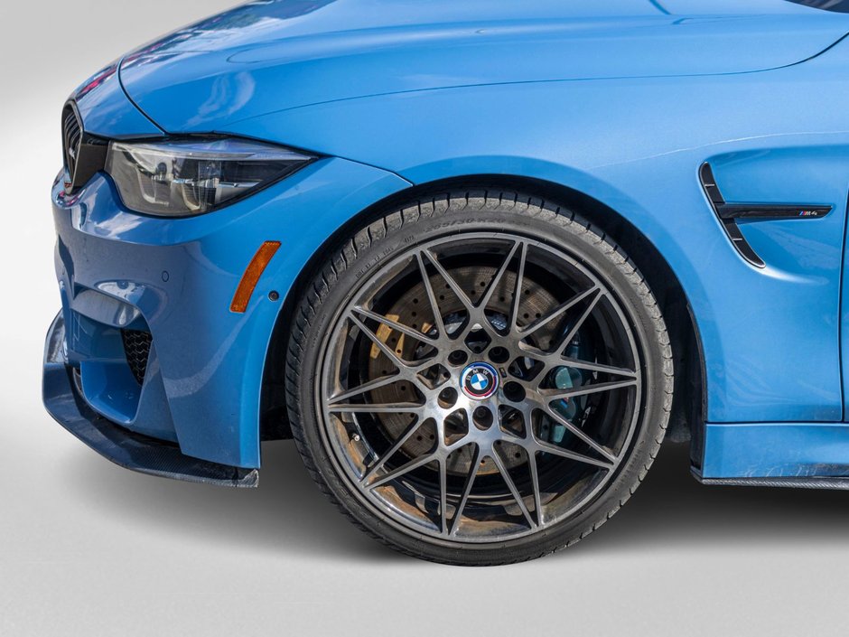 BMW M4 BABY BLUE AUTOM CONVERTIBLE BAS KILO 2018 PAS DE RECLAMATION AU CARFAX