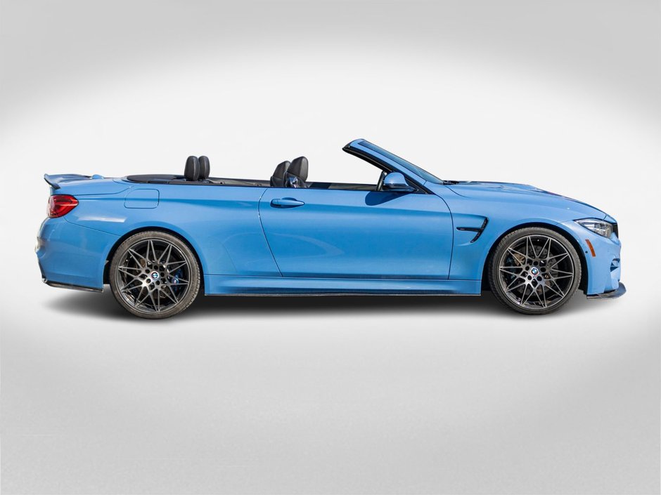 BMW M4 BABY BLUE AUTOM CONVERTIBLE BAS KILO 2018 PAS DE RECLAMATION AU CARFAX