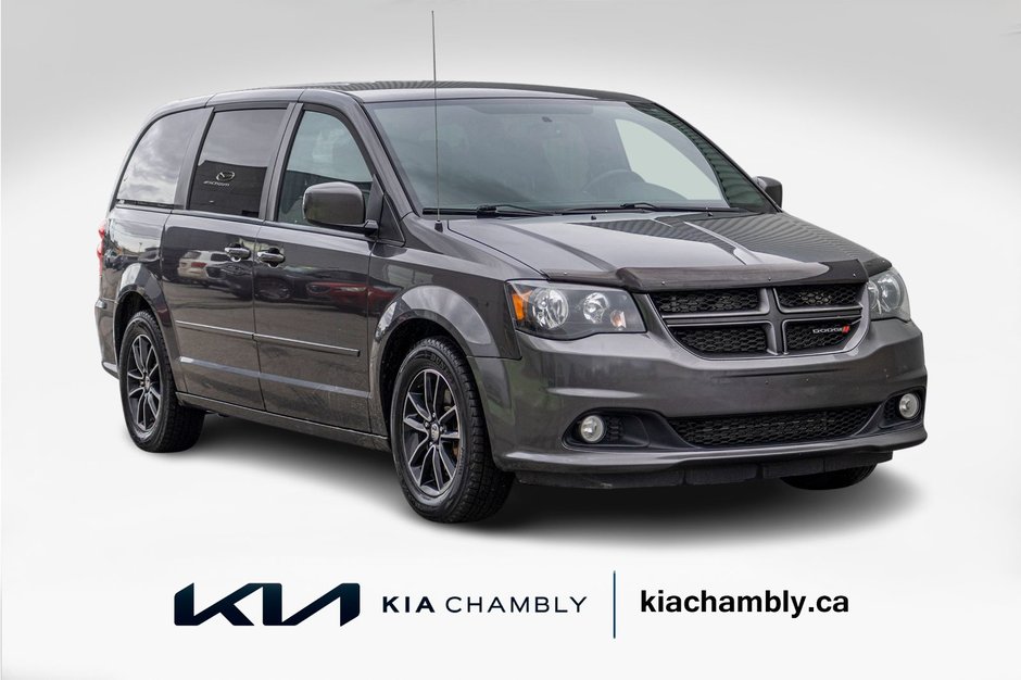 2017 Dodge Grand Caravan GT CUIR PORTES STOW N GO NO CARFAX CLAIM