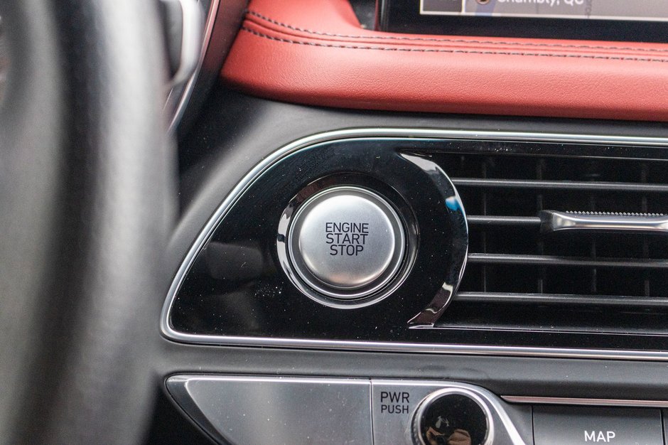 2023 GENESIS G70 3.3T SPORT AWD GRIS CUIR ROUGE WOW BAS KILO