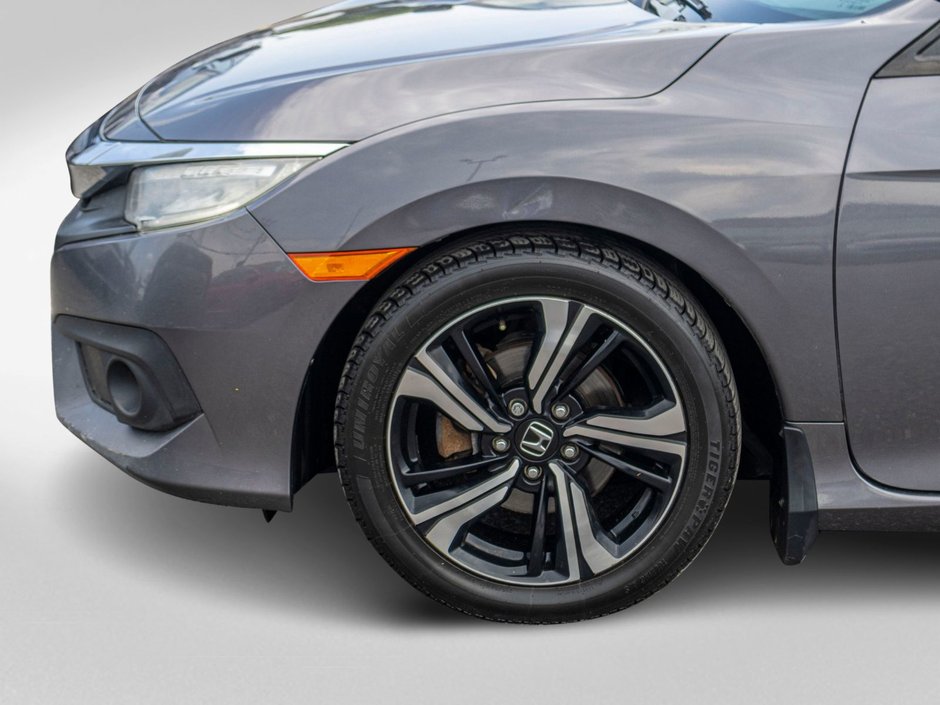 2017 Honda Civic Coupe TOURING COUPE TURBO CUIR TOIT 1 OWNER NO CARFAX CLAIM