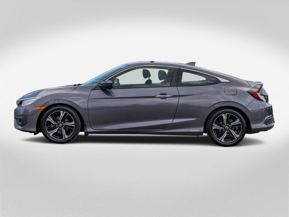 2017 Honda Civic Coupe TOURING COUPE TURBO CUIR TOIT 1 OWNER NO CARFAX CLAIM