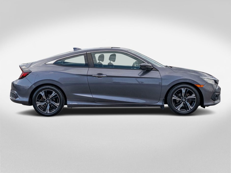 2017 Honda Civic Coupe TOURING COUPE TURBO CUIR TOIT 1 OWNER NO CARFAX CLAIM