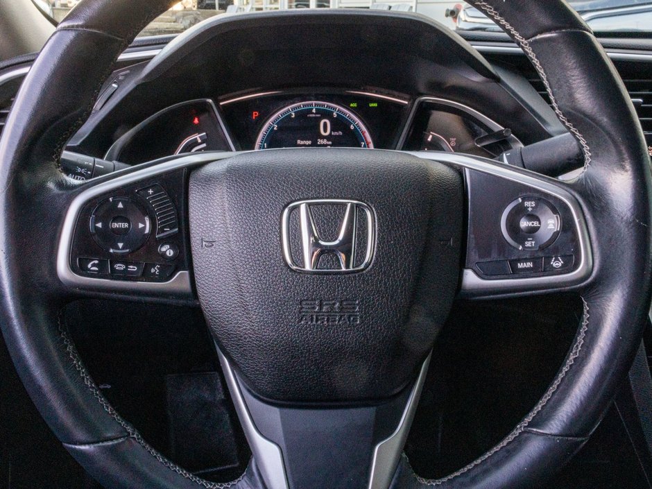2018 Honda Civic Sedan TOURING AUTOM CUIR TOIT 1 OWNER NO CARFAX CLAIM