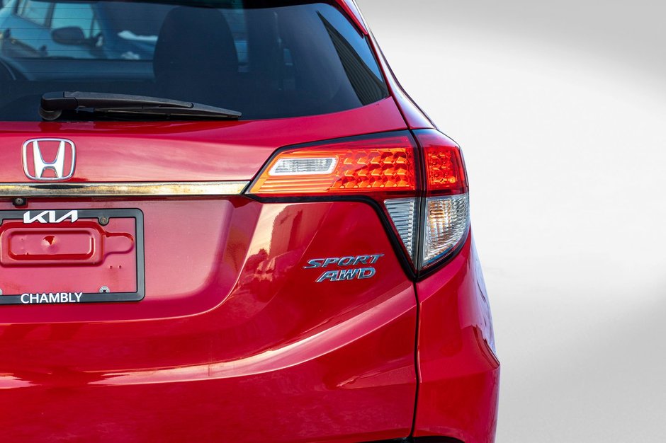 Honda HR-V SPORT AWD TOIT ROUGE 2019 PAS DE RECLAMATION AU CARFAX