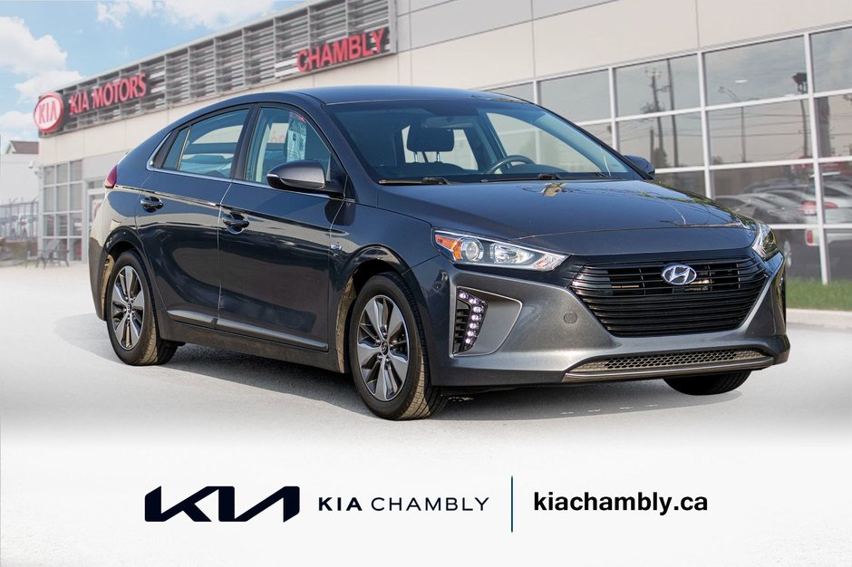 2018 Hyundai Ioniq Electric Plus SE AUTOM GRIS BAS KILO NO CARFAX CLAIM