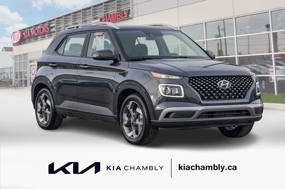 Hyundai Venue ULTIMATE RARE TOIT NAV 2022 PAS DE RECLAMATION AU CARFAX