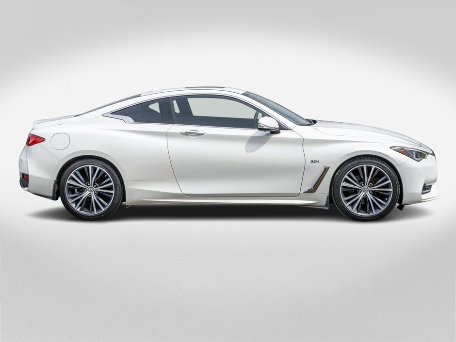 2017 Infiniti Q60 3.0t AWD BLANC CUIR TOIT NAV NO CARFAX CLAIM