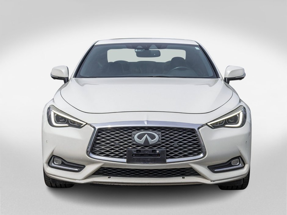 2017 Infiniti Q60 3.0t AWD BLANC CUIR TOIT NAV NO CARFAX CLAIM