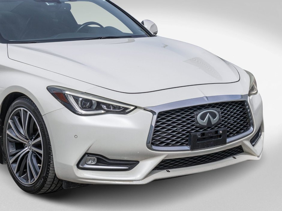 2017 Infiniti Q60 3.0t AWD BLANC CUIR TOIT NAV NO CARFAX CLAIM