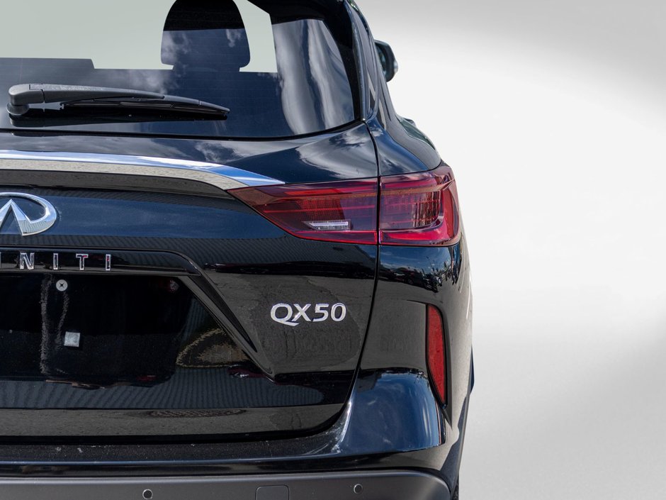 2023 Infiniti QX50 PURE AWD CUIR TOIT NOIR 1 OWNER LOW KMS