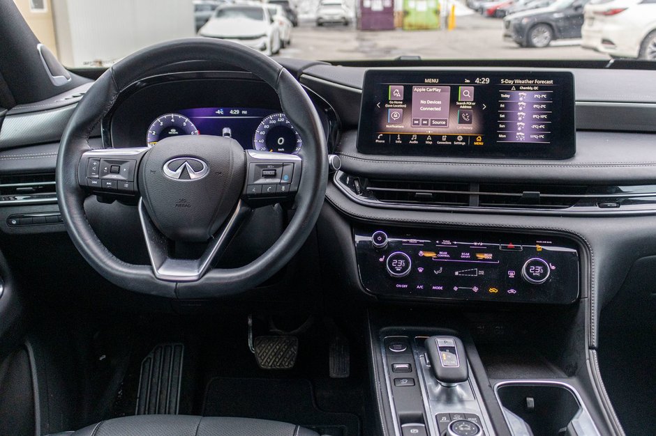 2025 Infiniti QX60 BLACK EDITION RARE AWD CUIR TOIT 1 OWNER NO CARFAX CLAIM