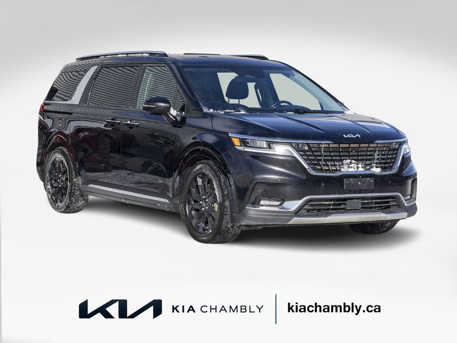 Kia Carnival SX NOIR CUIR NOIR TOIT 2022 LE PLUS EQUIPE