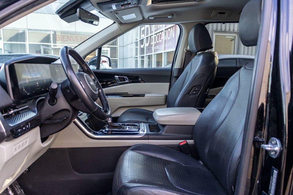 2022 Kia Carnival SX NOIR CUIR NOIR TOIT TOP OF THE LINE