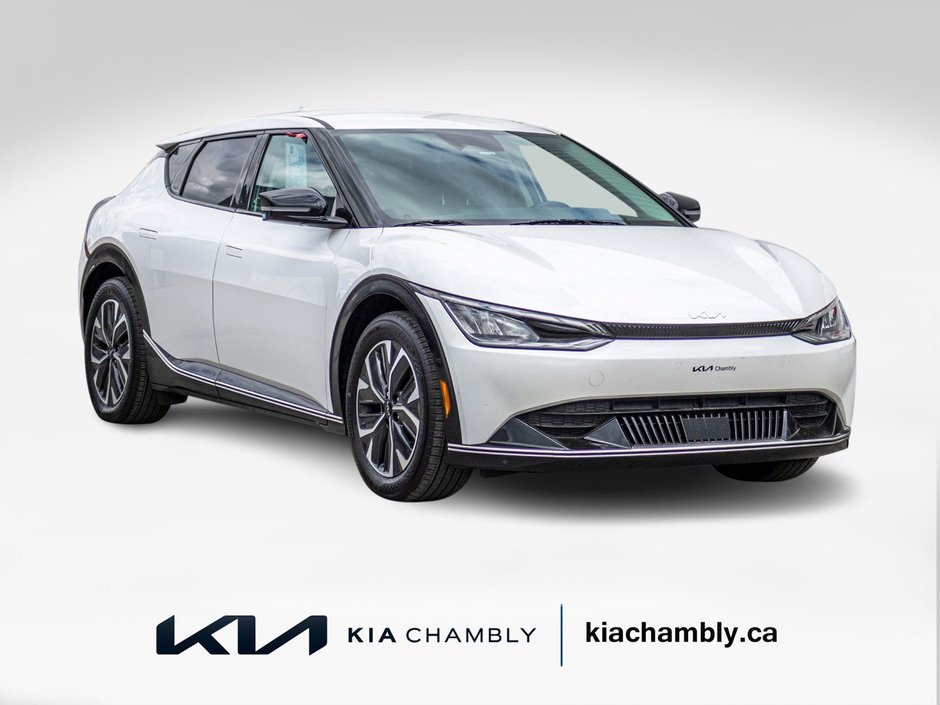 Kia EV6 LONG RANGE BLANC 35038KM 2023 1 PROPRIO PAS DE RECLAMATION AU CARFAX