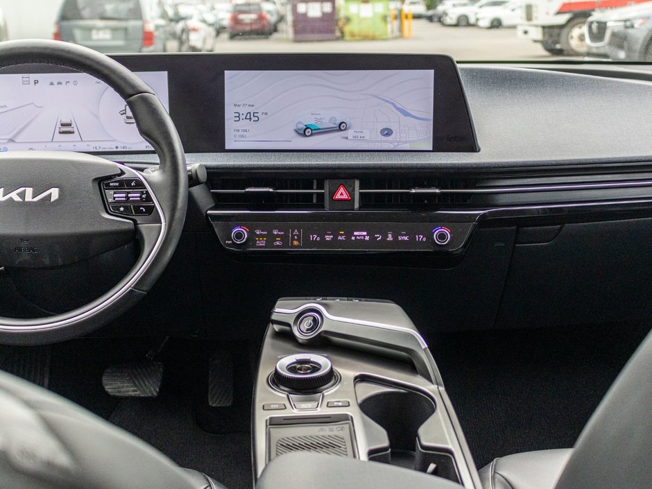 Kia EV6 LONG RANGE BLANC 35038KM 2023 1 PROPRIO PAS DE RECLAMATION AU CARFAX
