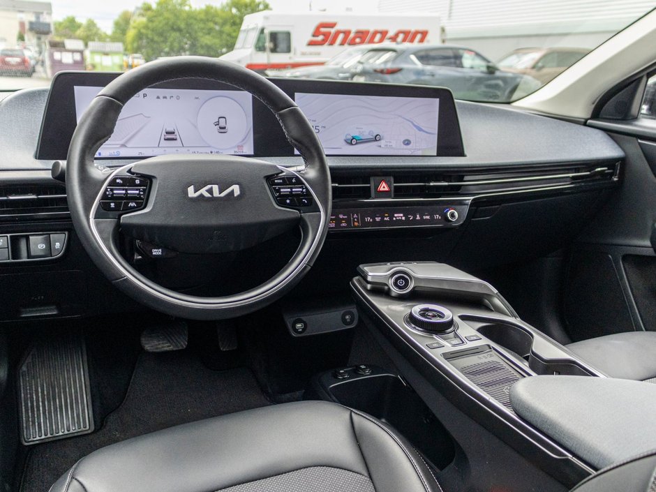 Kia EV6 LONG RANGE BLANC 35038KM 2023 1 PROPRIO PAS DE RECLAMATION AU CARFAX