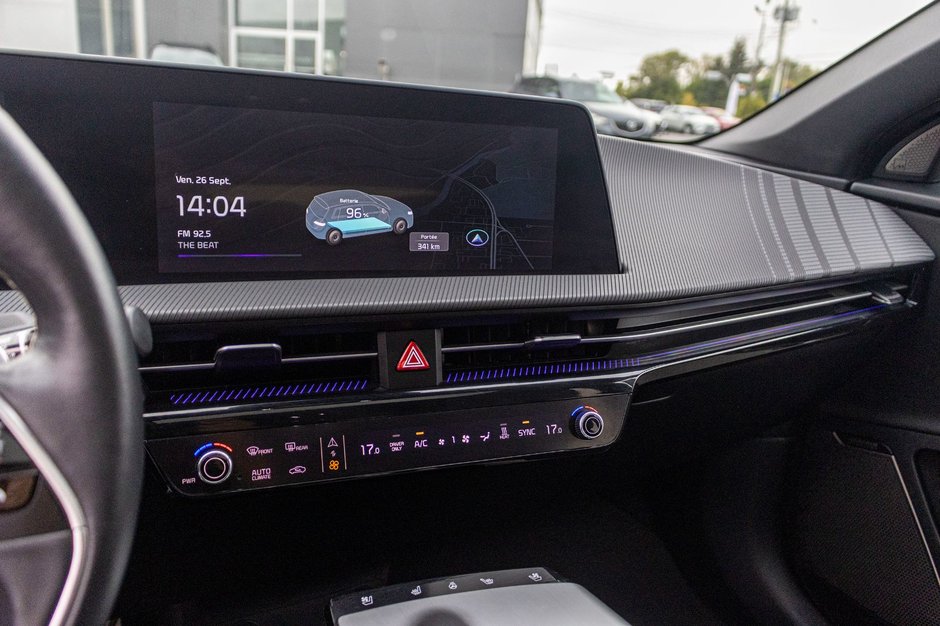 Kia EV6 GT-LINE 2 AWD BLANC TOIT 2024 PAS DE RECLAMATION AU CARFAX