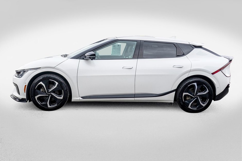 Kia EV6 GT-LINE 2 AWD BLANC TOIT 2024 PAS DE RECLAMATION AU CARFAX
