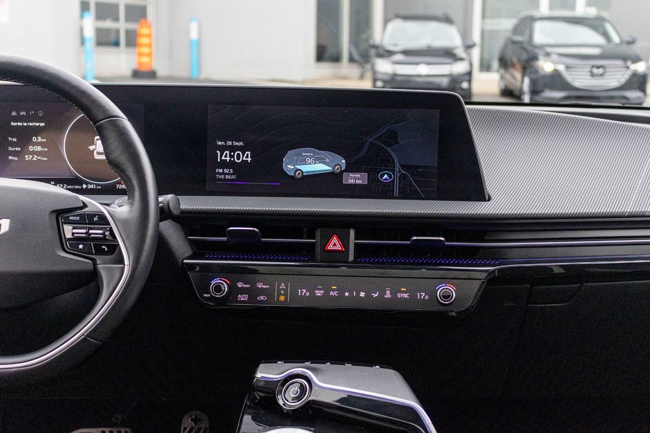 Kia EV6 GT-LINE 2 AWD BLANC TOIT 2024 PAS DE RECLAMATION AU CARFAX