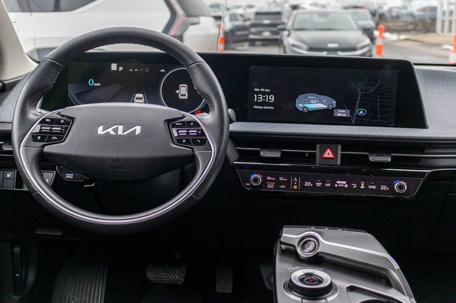 Kia EV6 WIND ROUGE AUTOM  BAS KILO 2024 1 PROPRIO PAS DE RECLAMATION AU CARFAX