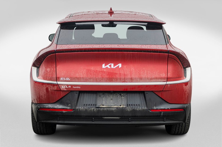 Kia EV6 WIND ROUGE AUTOM  BAS KILO 2024 1 PROPRIO PAS DE RECLAMATION AU CARFAX