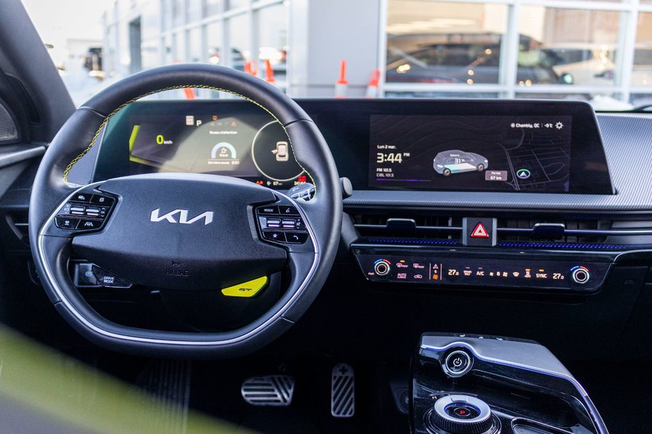 Kia EV6 GT AWD NOIR 34778KM 2024 PAS DE RECLAMATION AU CARFAX