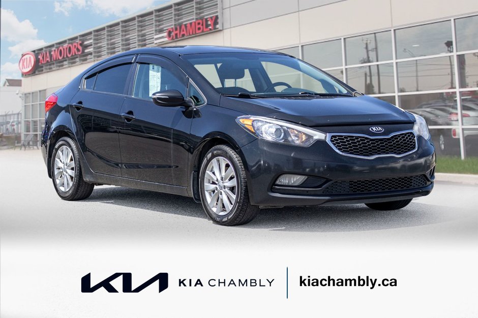 Kia Forte LX+ AUTOM A/C 2014 1 PROPRIO PAS DE RECLAMATON AU CARFAX