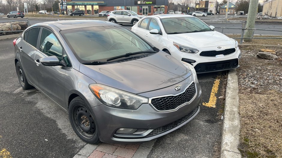 2015 Kia Forte EX AUTOM A/C TOIT 8 ROUES 1 OWNER NO CARFAX CLAIM